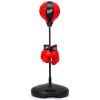 Kids Adjustable Stand Punching Bag Toy Set with Boxing Glove