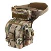 ANTARCTICA Waterproof Military Tactical Drop Leg Pouch Bag Type B Cross Over Leg Rig Outdoor Bike Cycling Hiking Thigh Bag