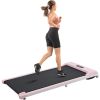 2 in 1 Under Desk Electric Treadmill 2.5HP;  with Bluetooth APP and speaker;  Remote Control;  Display;  Walking Jogging Running Machine Fitness Equip